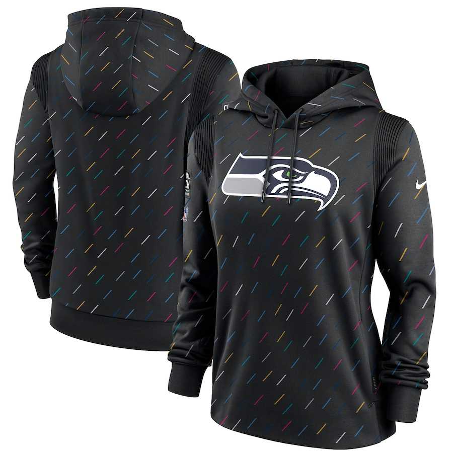 Women's Seattle Seahawks Nike Anthracite 2021 NFL Crucial Catch Therma Pullover Hoodie,We sell and wholesale Women's Seattle Seahawks Nike Anthracite 2021 NFL Crucial Catch Therma Pullover Hoodie on line form chian!